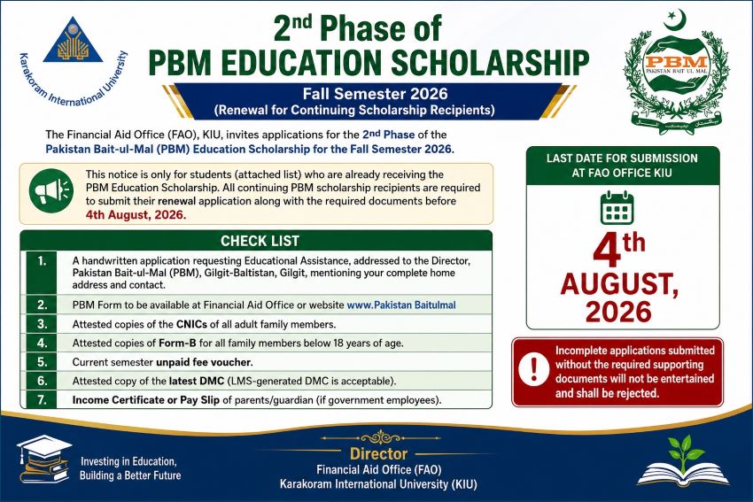 2nd Phase of PBM Education Scholarship