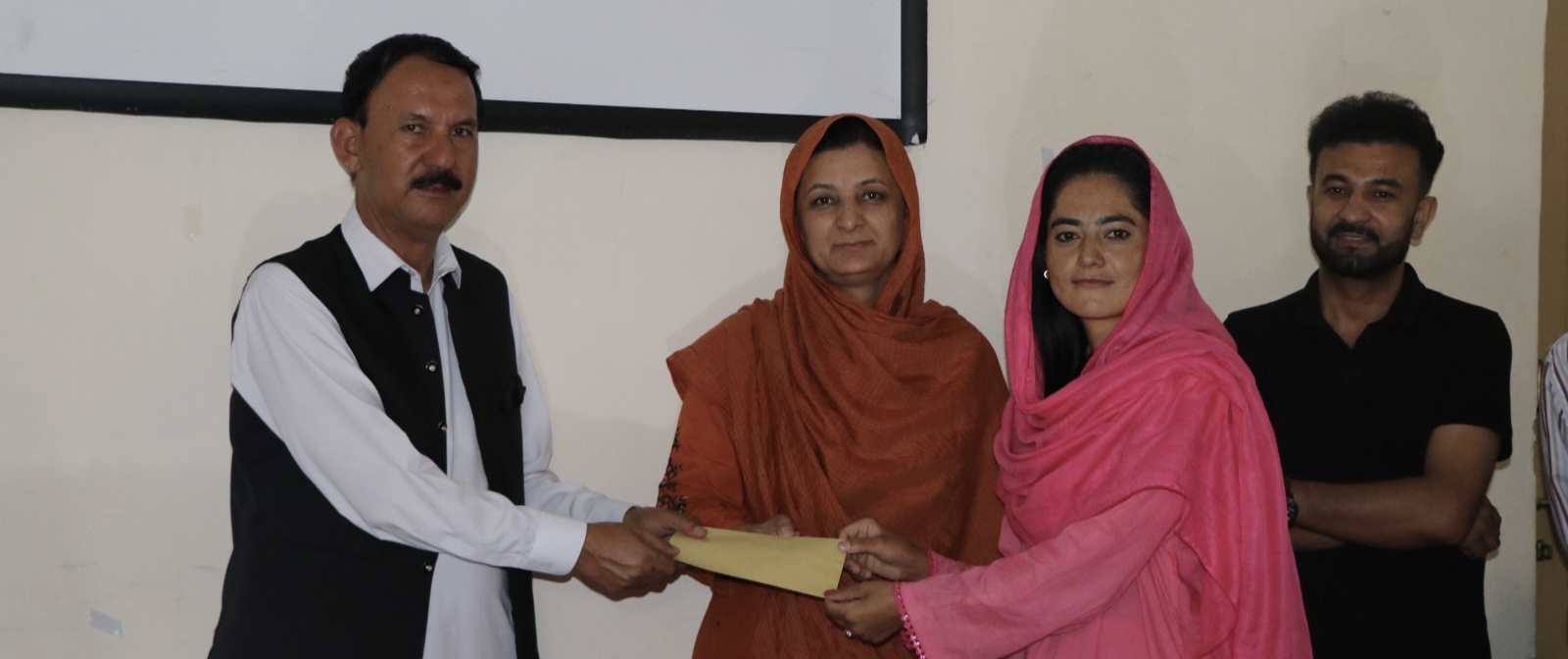 Cheque Distribution at KIU Ghezir Campus